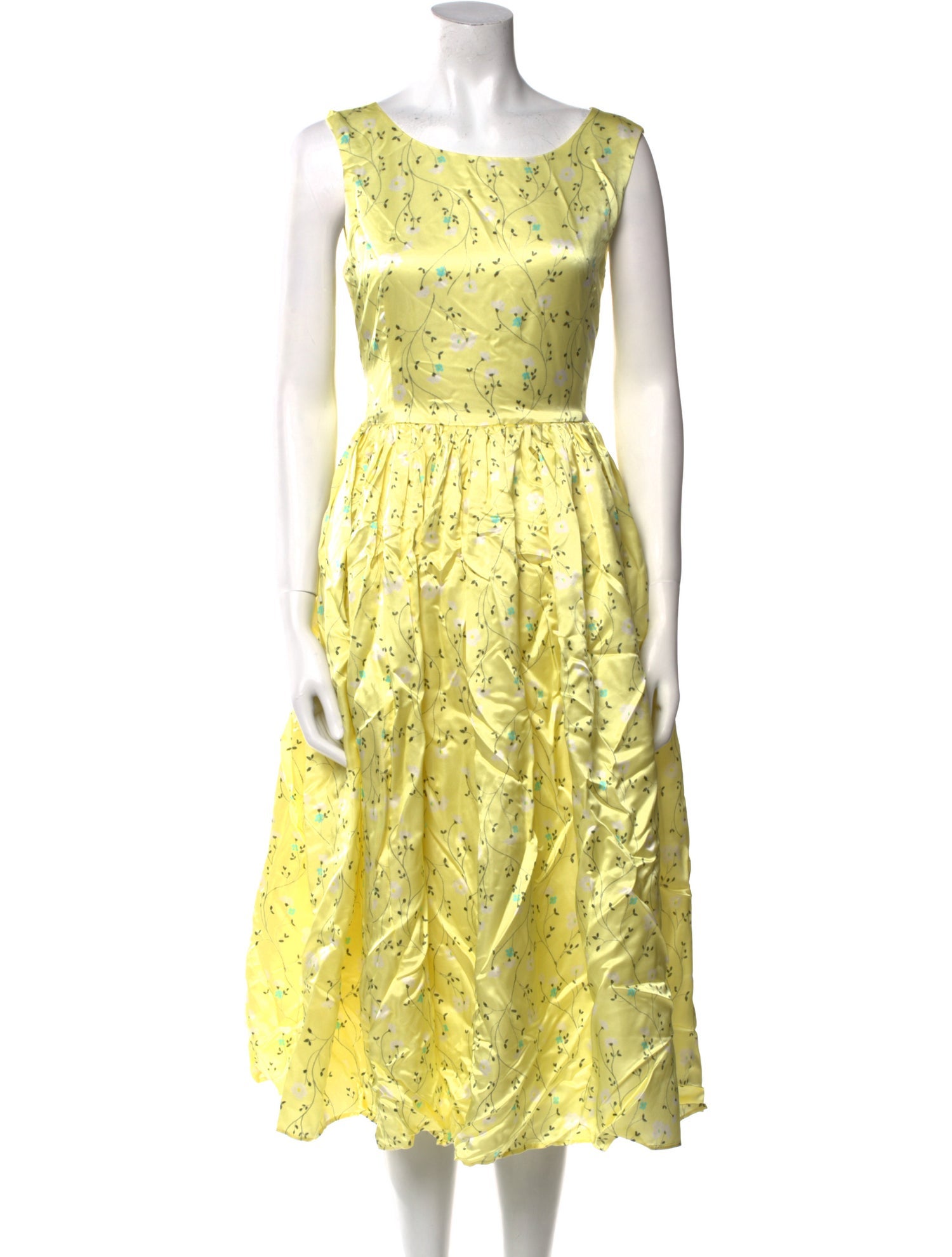 Naya Rea Silk Midi Length Dress w/ Tags