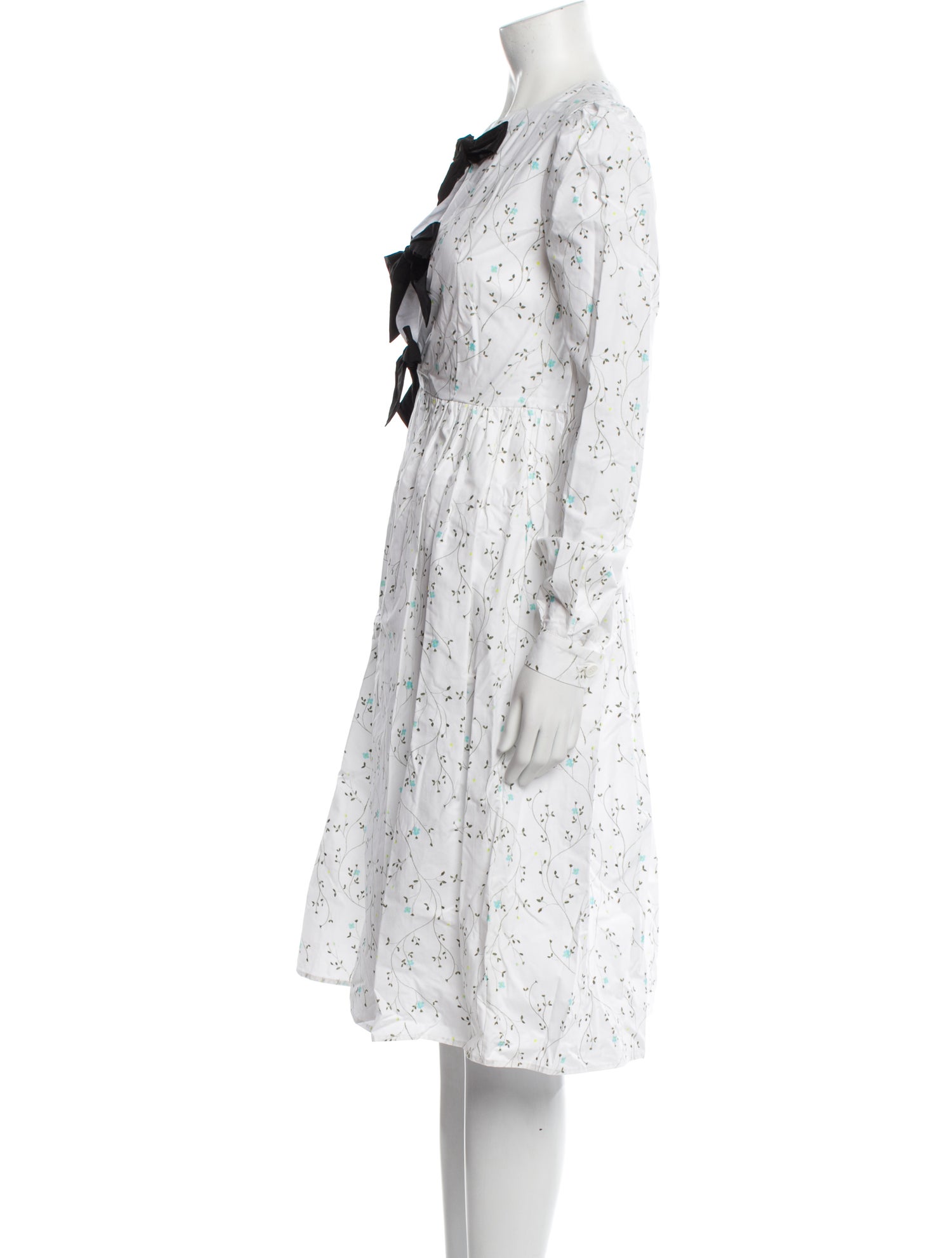 Naya Rea Floral Print Midi Length Dress w/ Tags