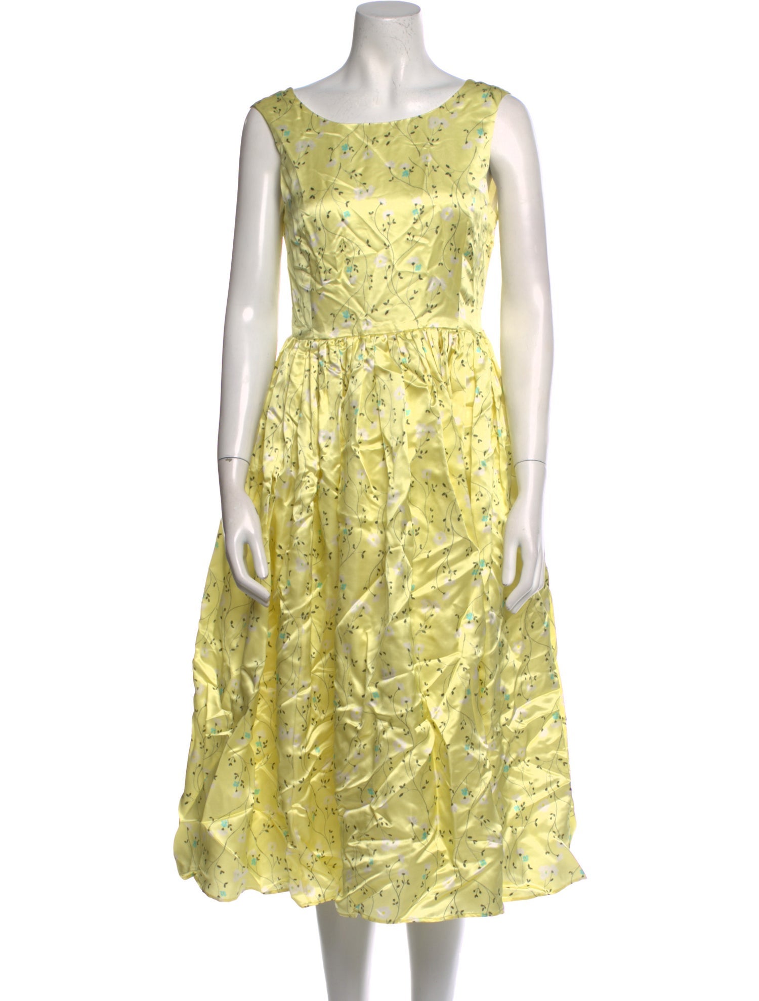 Naya Rea Silk Midi Length Dress w/ Tags