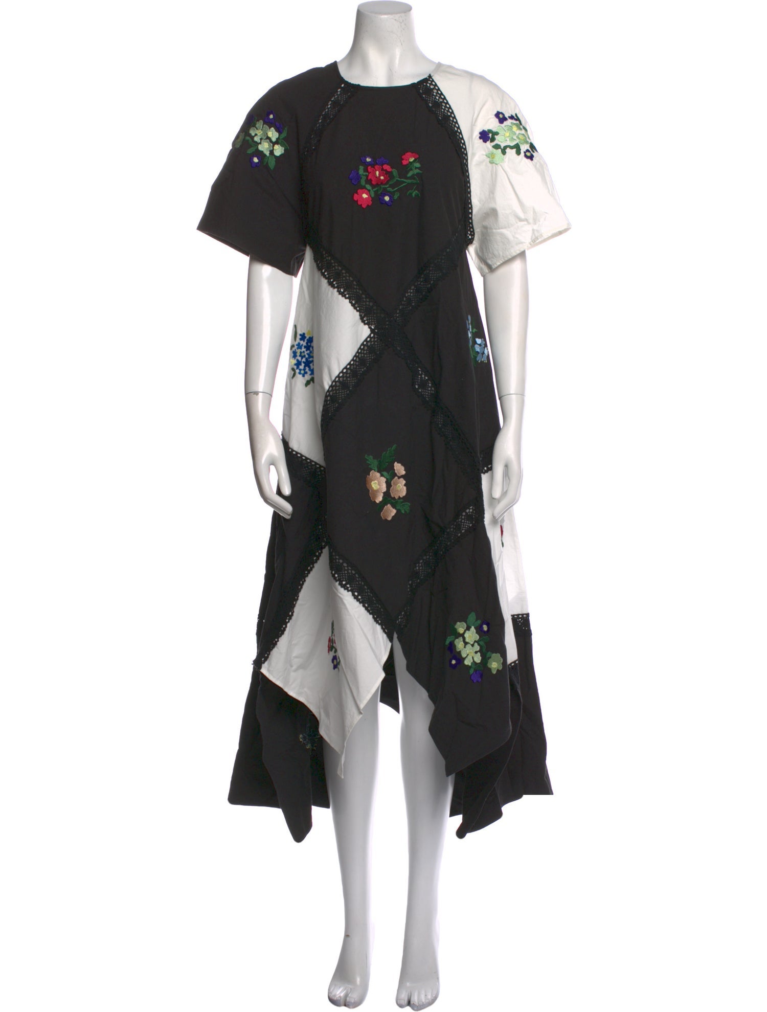 Naya Rea Floral Print Long Dress w/ Tags