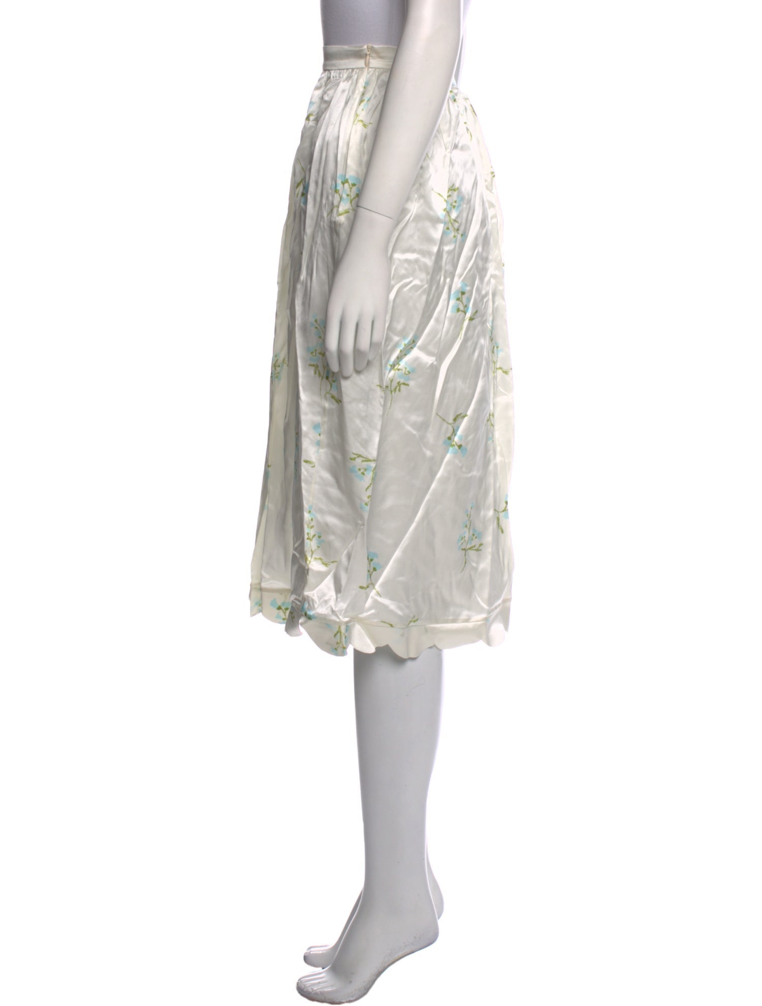 Naya Rea Silk Knee-Length Skirt w/ Tags