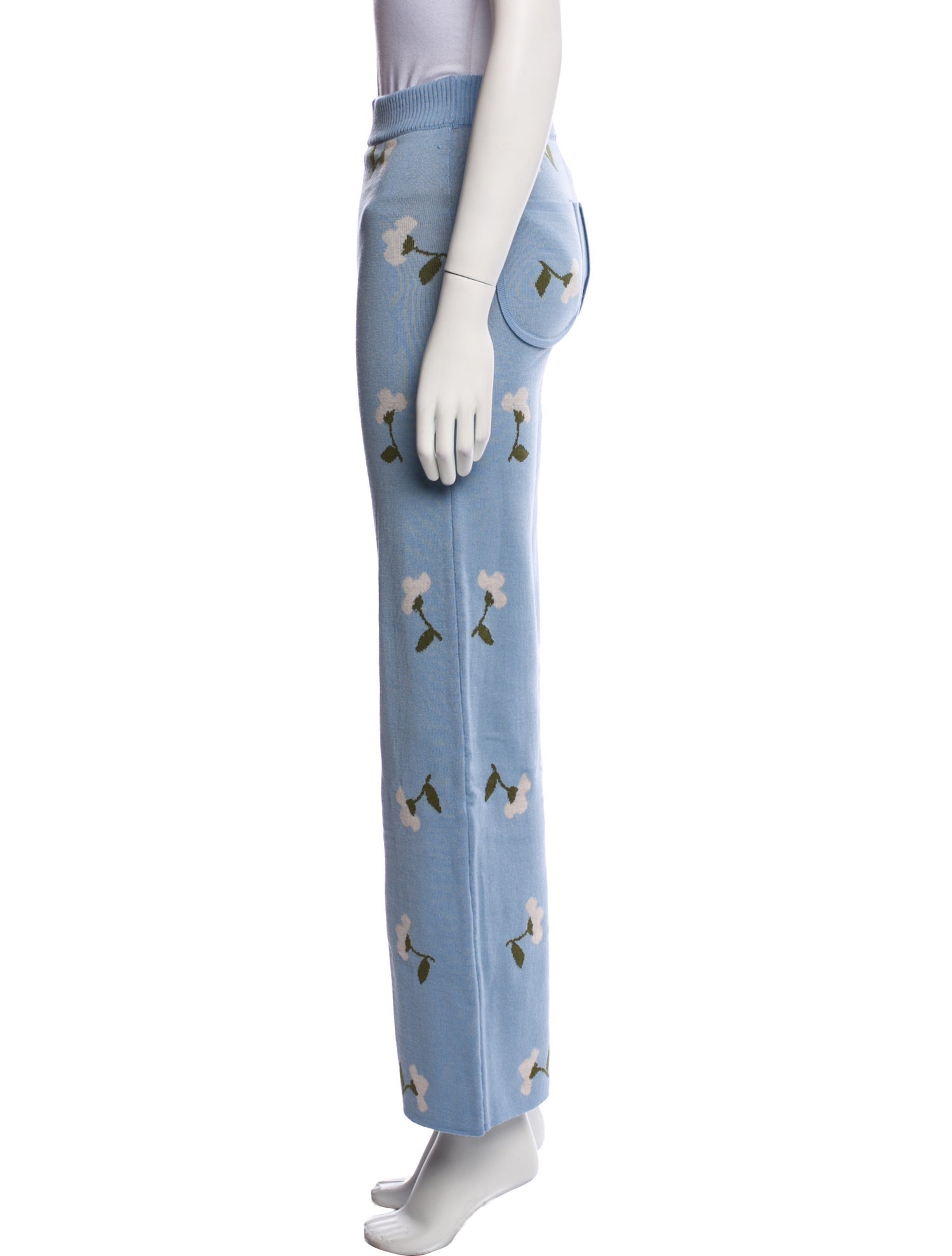 Naya Rea Merino Wool Printed Sweatpants