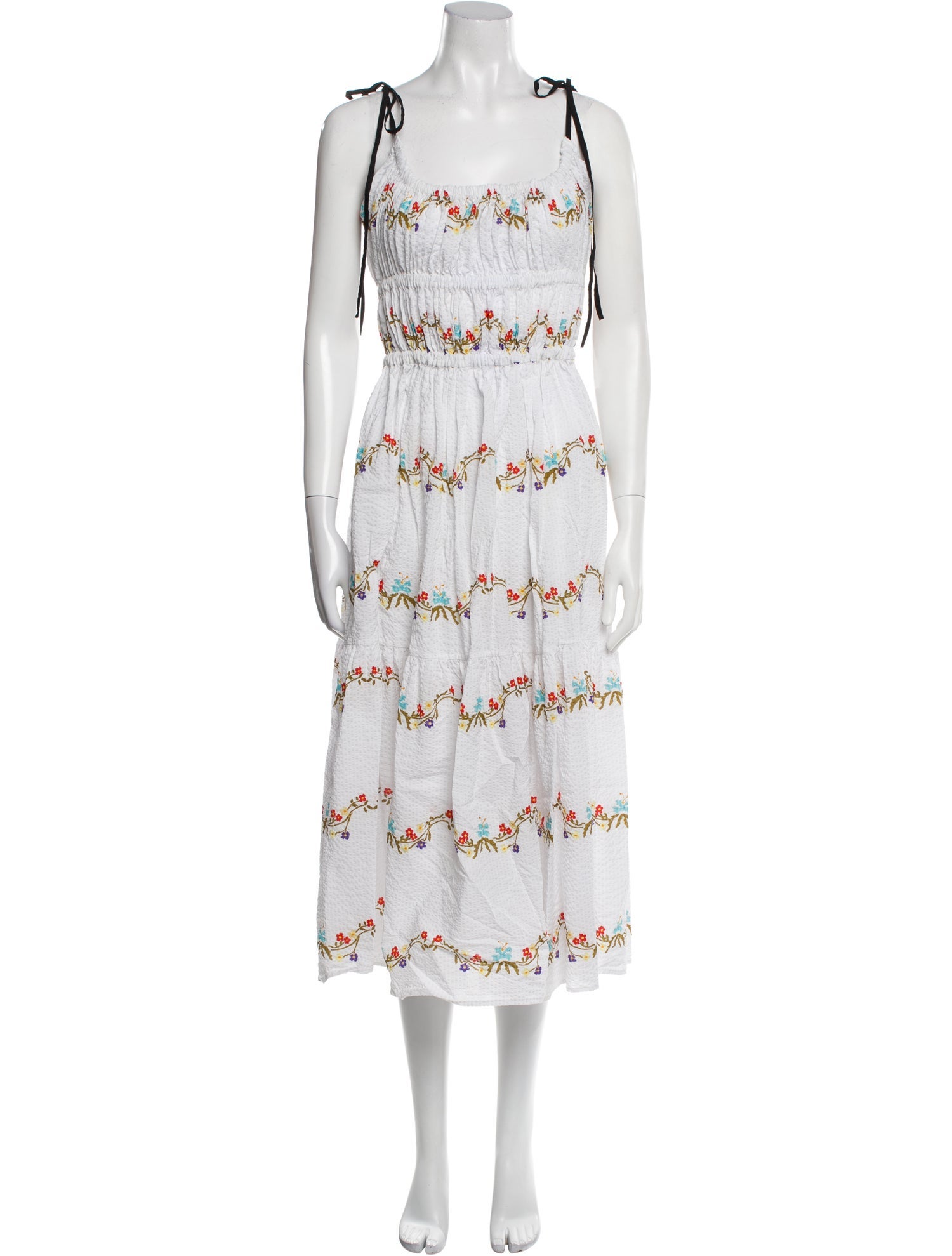 Naya Rea Printed Midi Length Dress