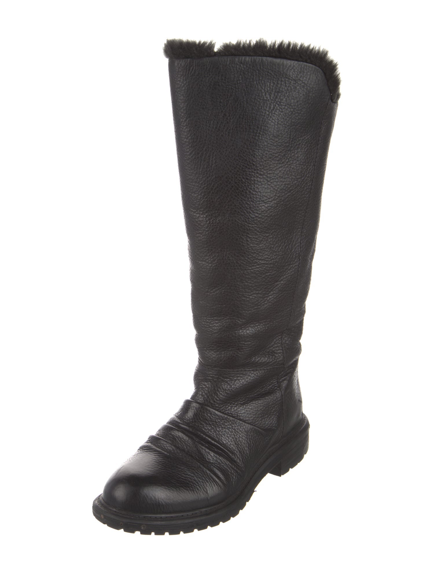 Naya Rea Leather Riding Boots