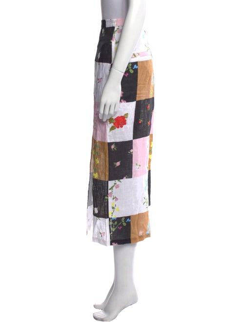 Naya Rea Linen Midi Length Skirt