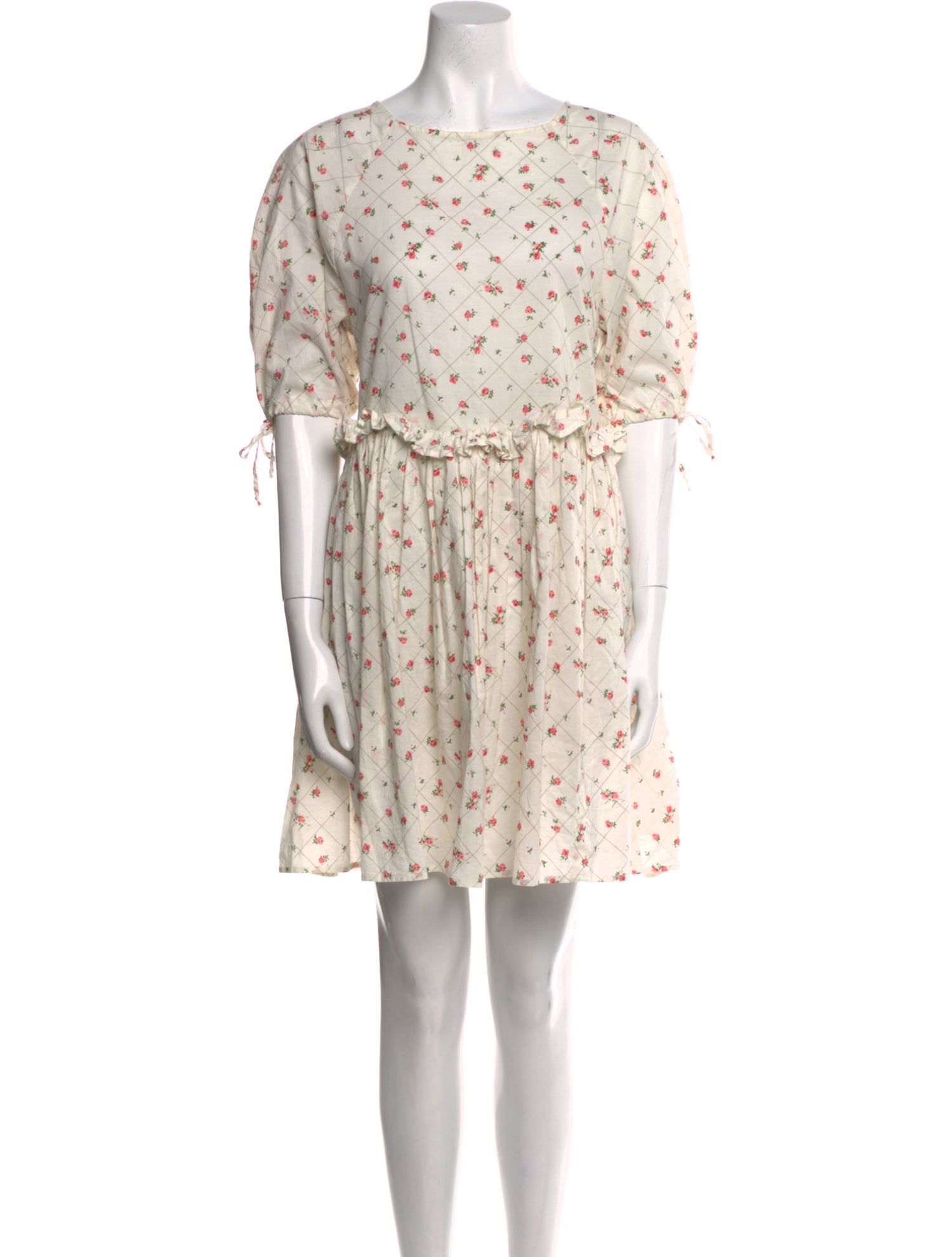 Naya Rea Floral Print Mini Dress