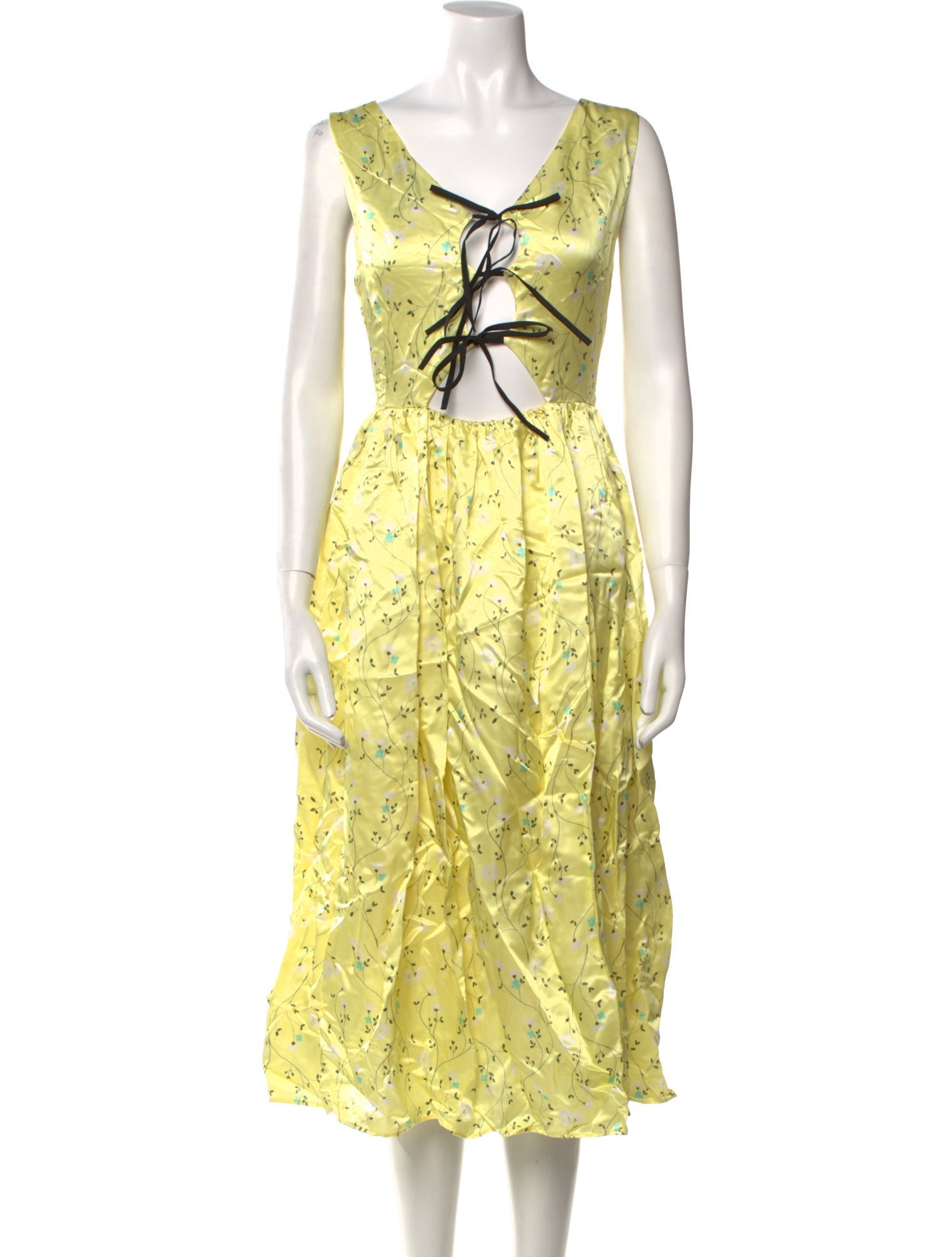 Naya Rea Silk Midi Length Dress w/ Tags