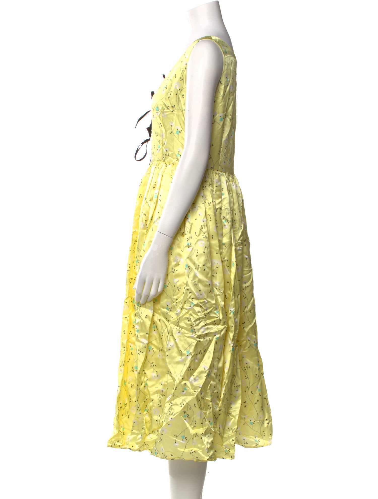 Naya Rea Silk Midi Length Dress w/ Tags
