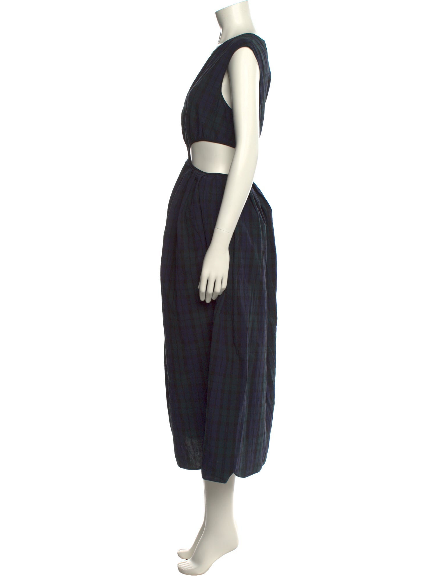 Naya Rea Crew Neck Long Dress