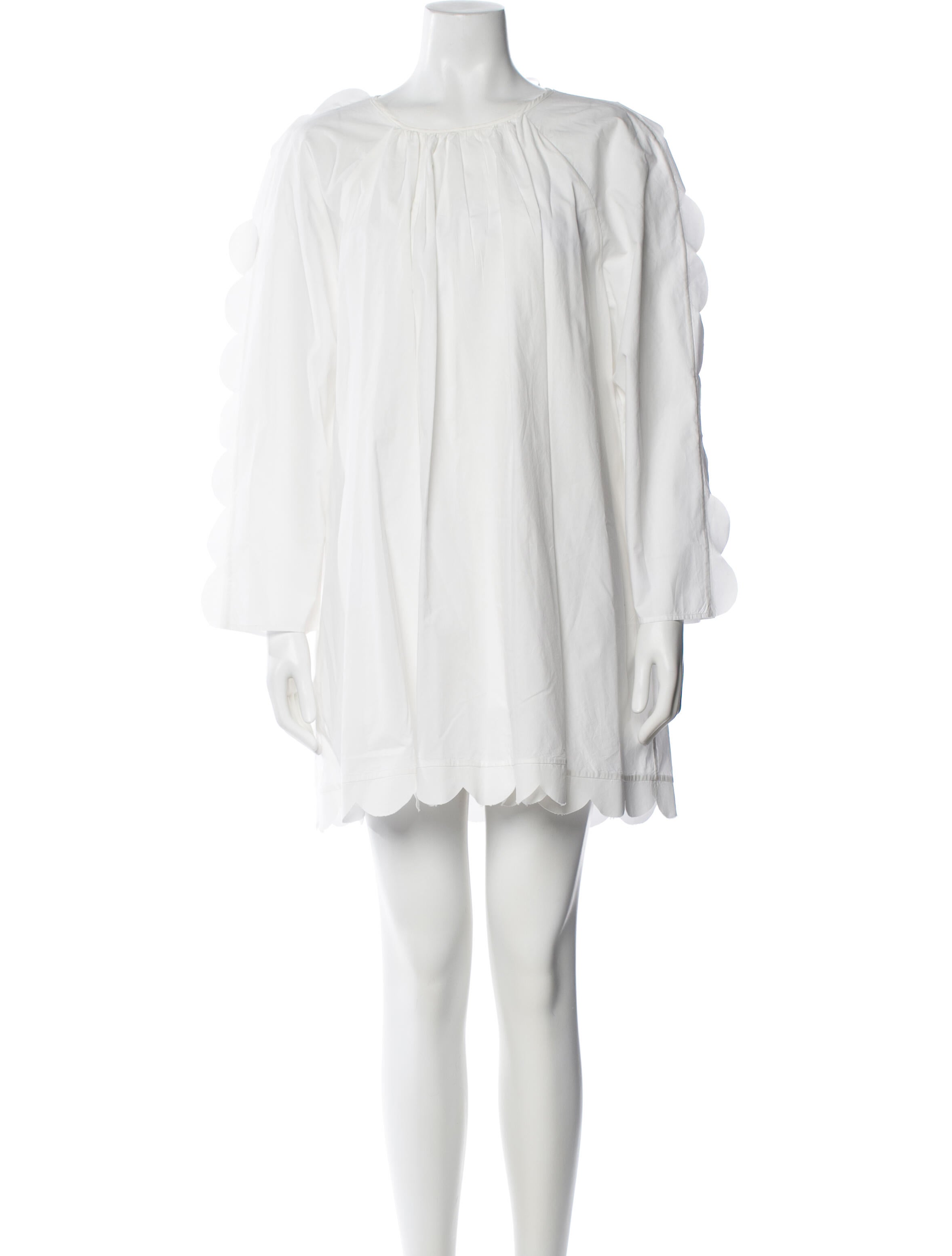 Naya Rea Bateau Neckline Mini Dress