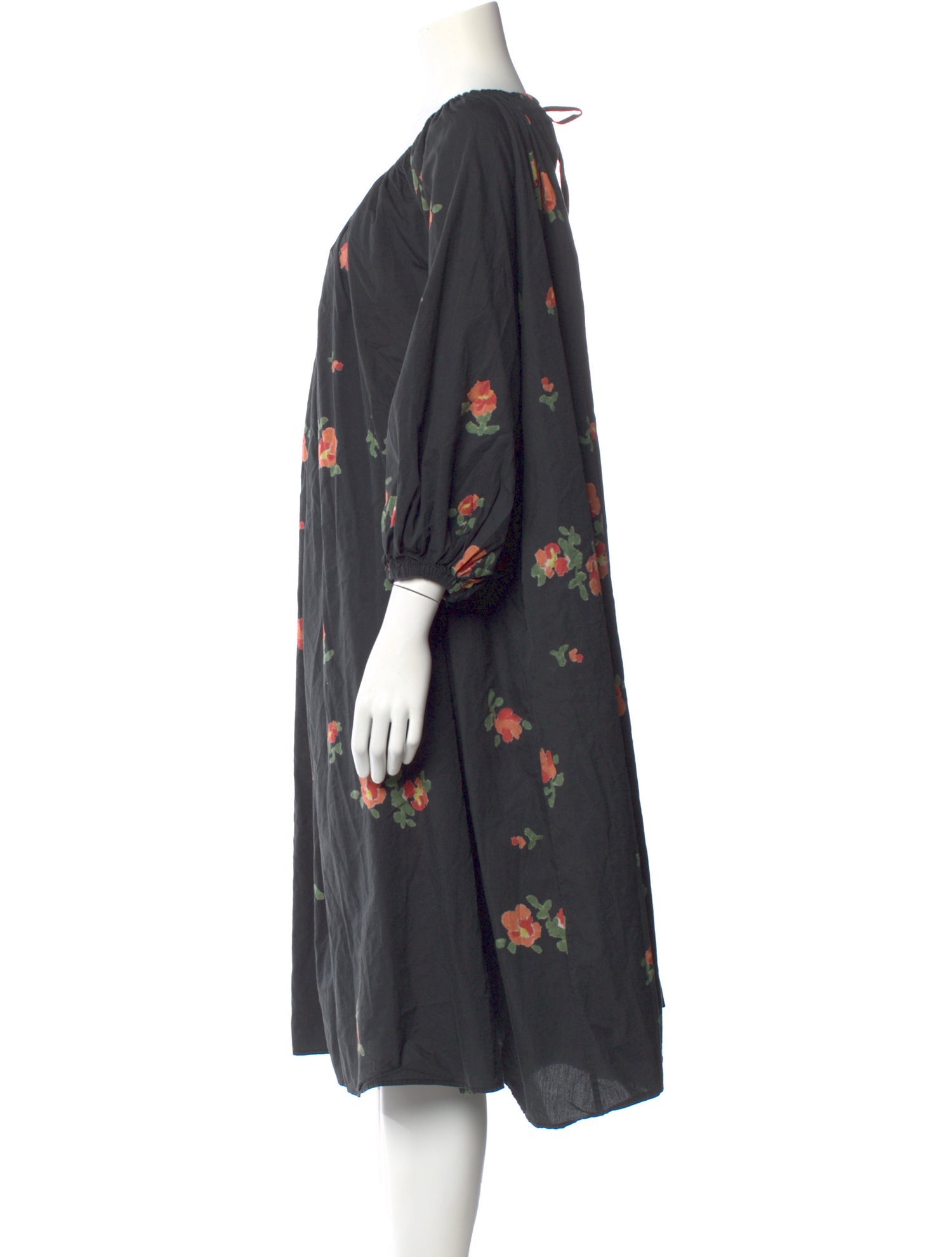 Naya Rea Floral Print Knee-Length Dress