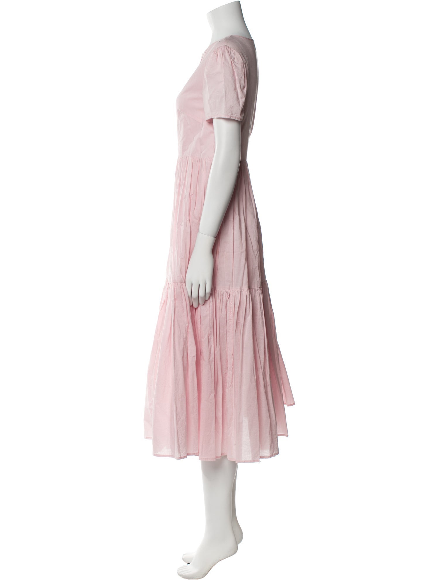 Naya Rea Crew Neck Midi Length Dress