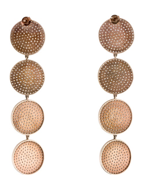Nickho Rey Crystal Teggy Drop Earrings