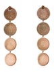 Nickho Rey Crystal Teggy Drop Earrings