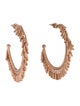 Nickho Rey Beaded Hoop Earrings
