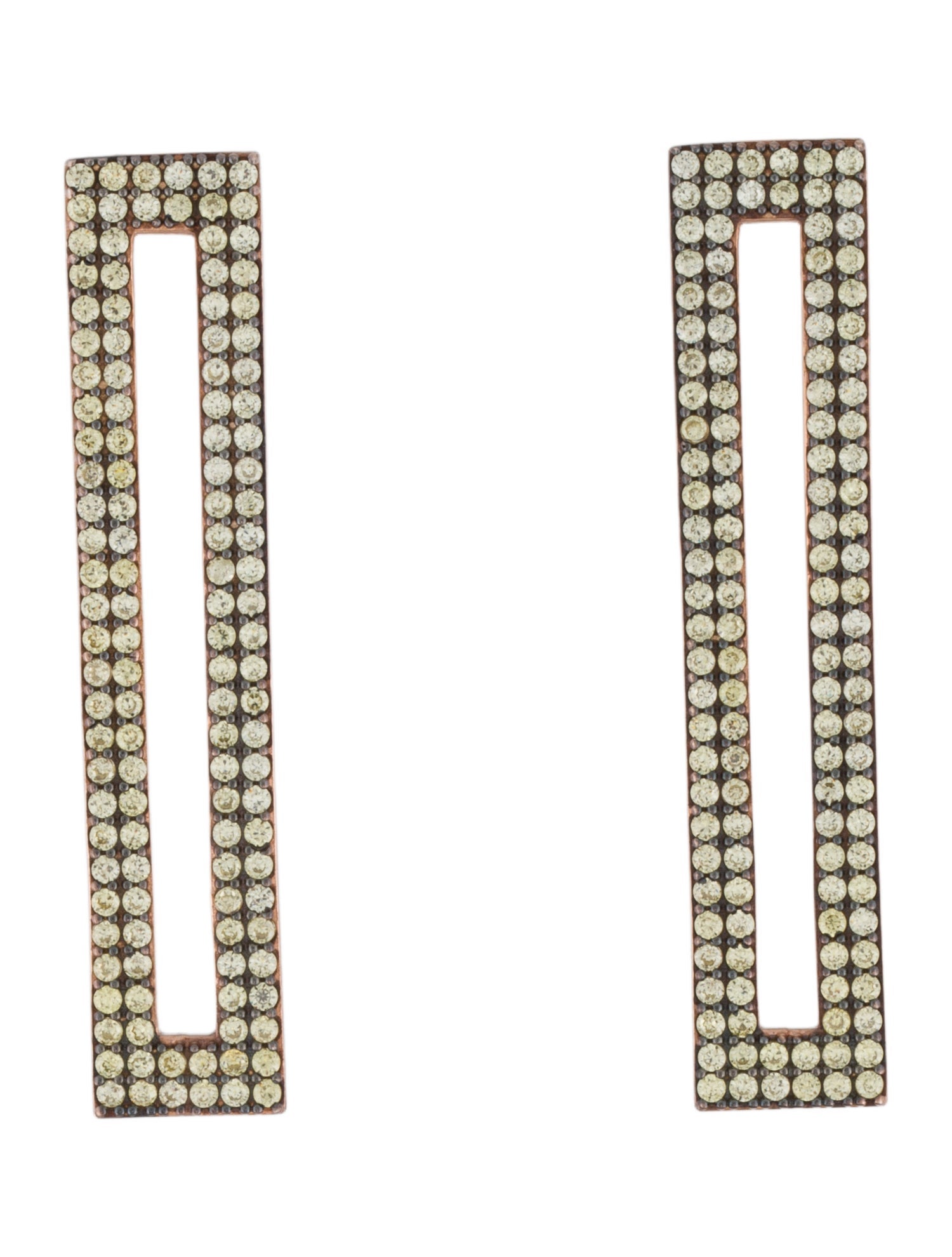 Nickho Rey Crystal Drop Earrings