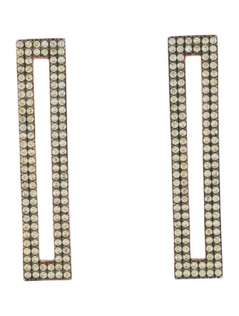 Nickho Rey Crystal Drop Earrings