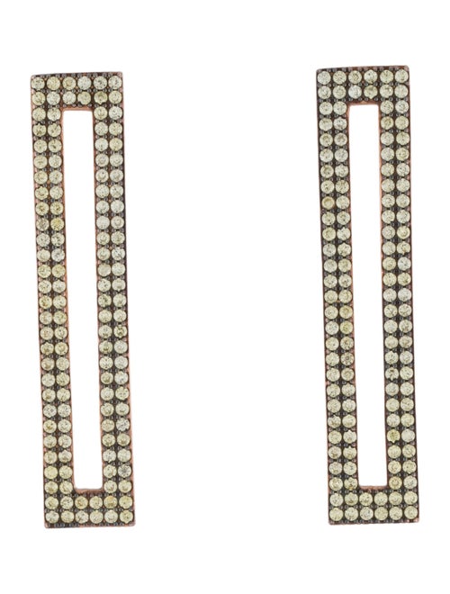 Nickho Rey Crystal Drop Earrings