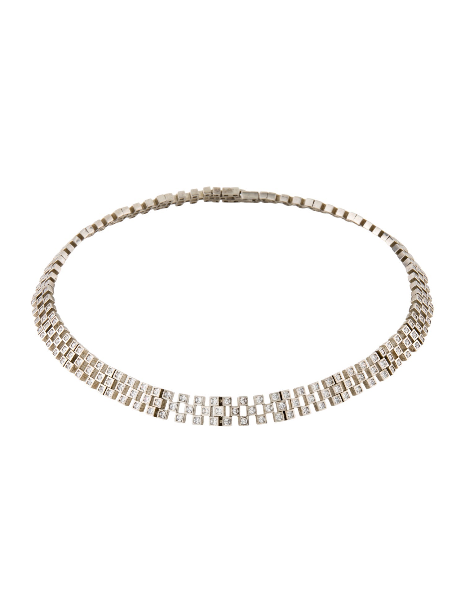 Nickho Rey Crystal Collar Necklace