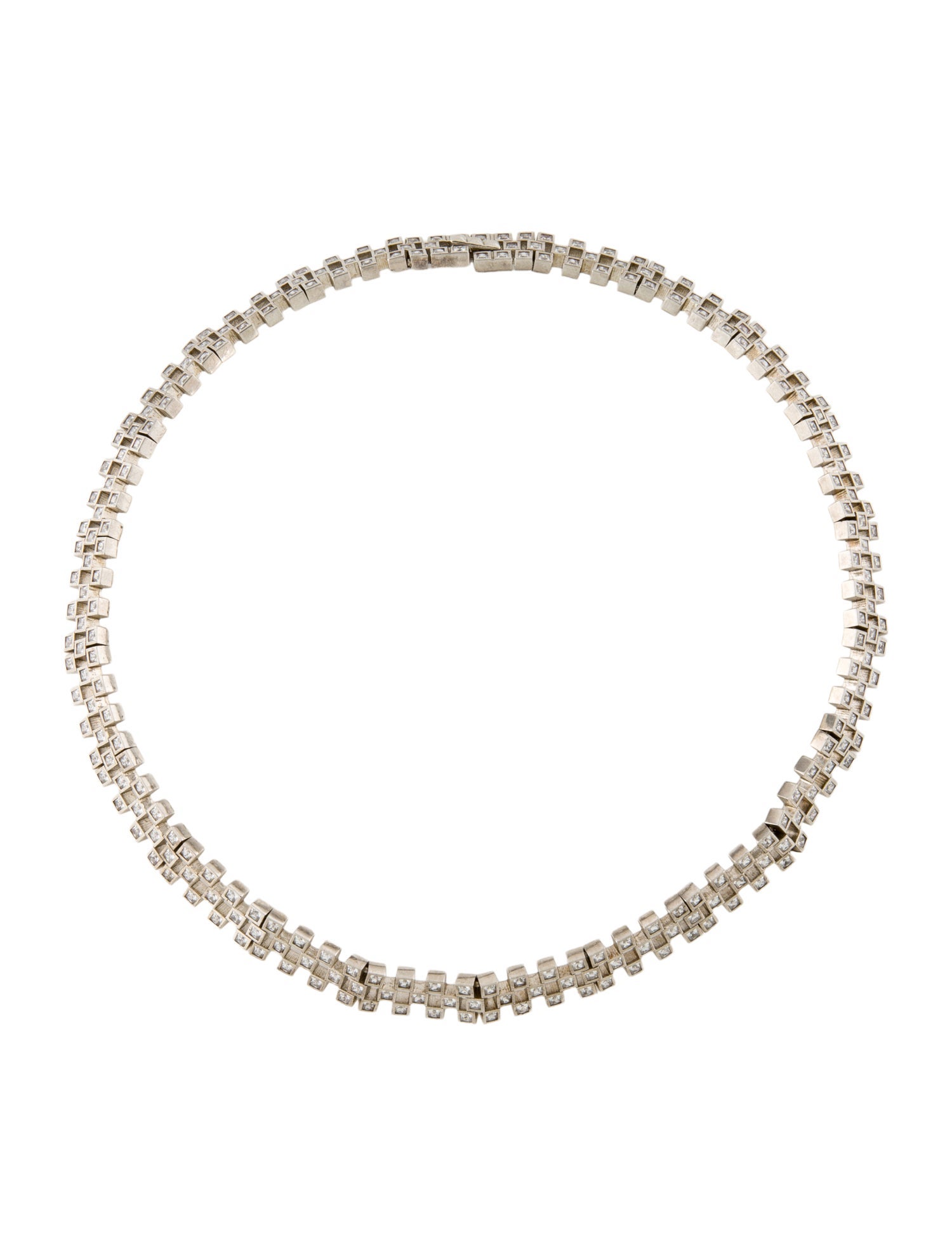 Nickho Rey Crystal Collar Necklace
