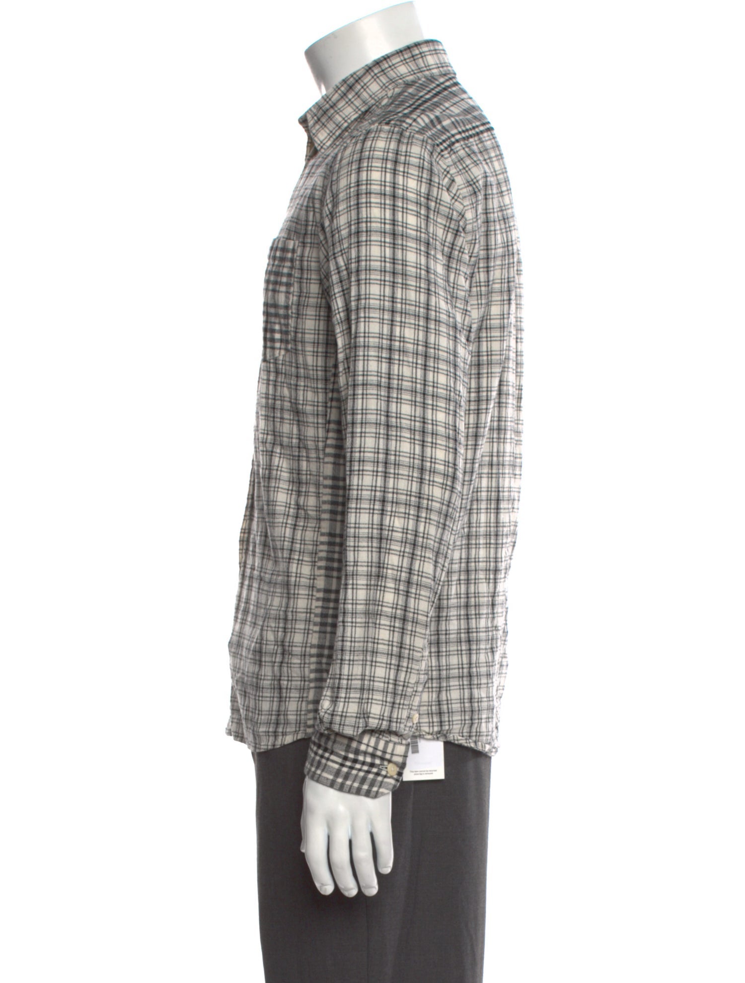 Norse Projects Plaid Print Long Sleeve Shirt