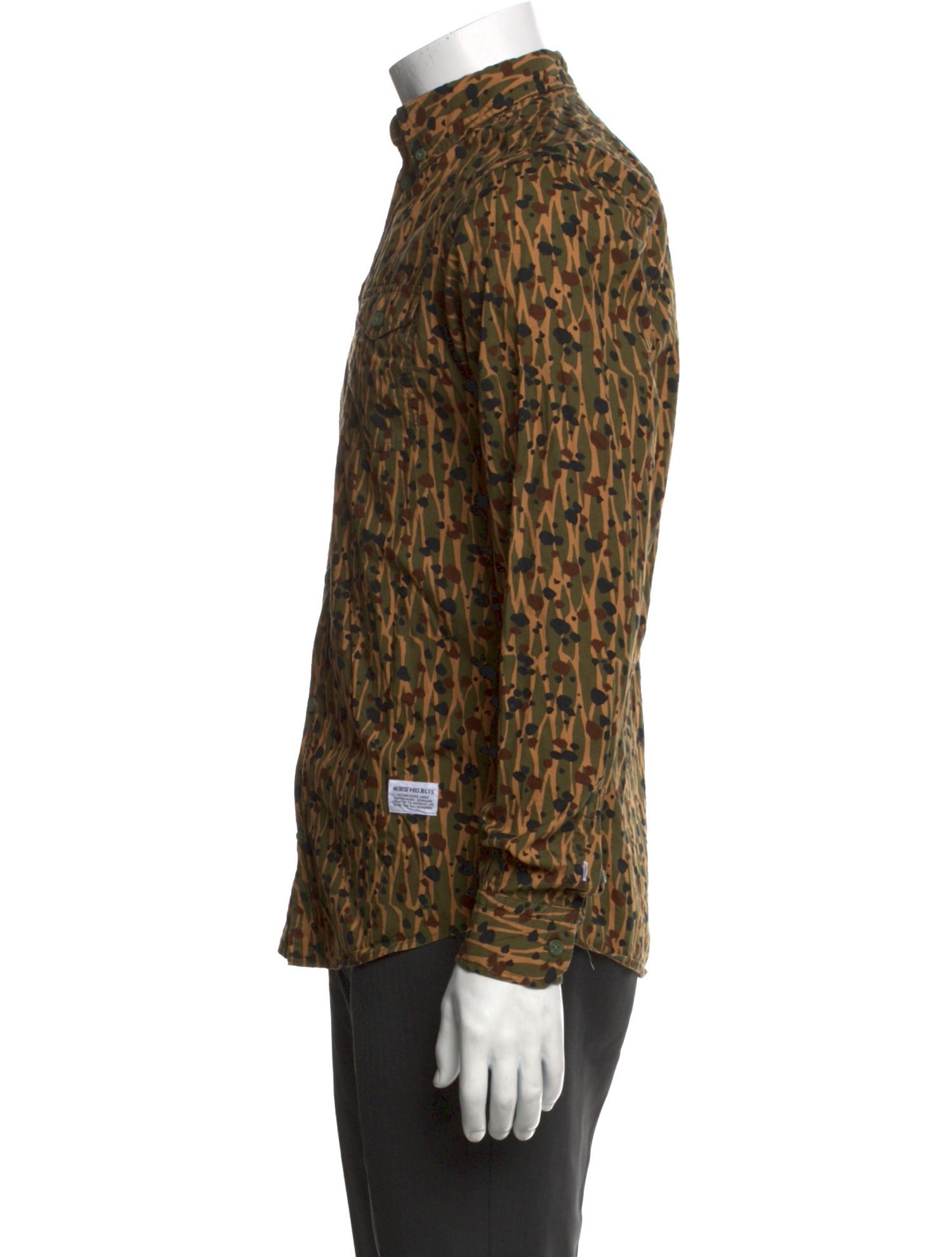 Norse Projects Printed Long Sleeve Shirt