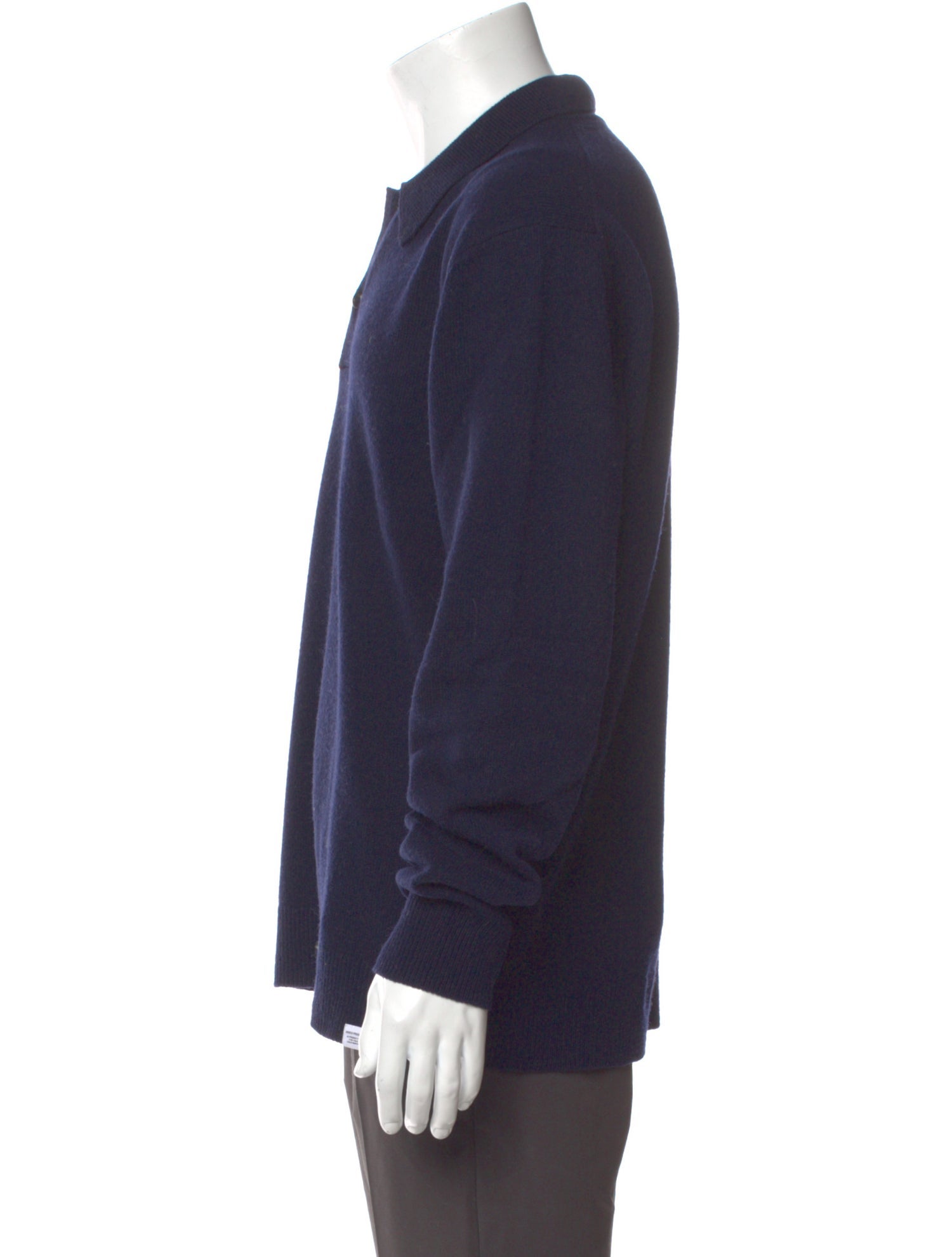 Norse Projects Wool Crew Neck Polo Sweater