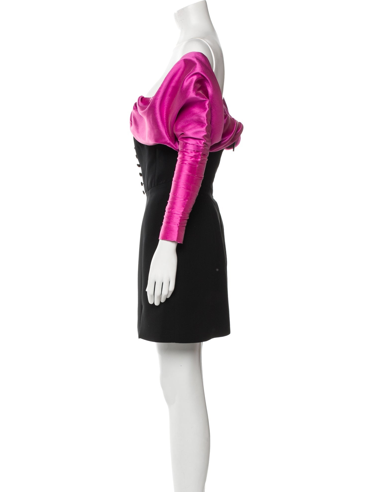 Nafsika Skourti Off-The-Shoulder Mini Dress