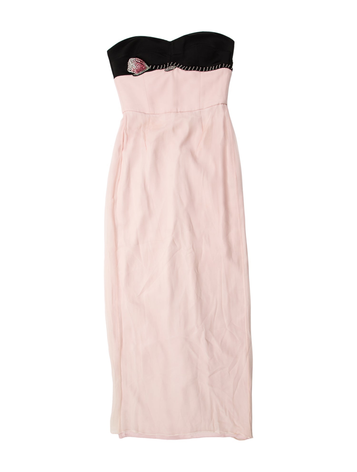 Nafsika Skourti Strapless Midi Length Dress