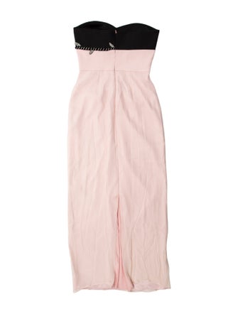 Nafsika Skourti Strapless Midi Length Dress