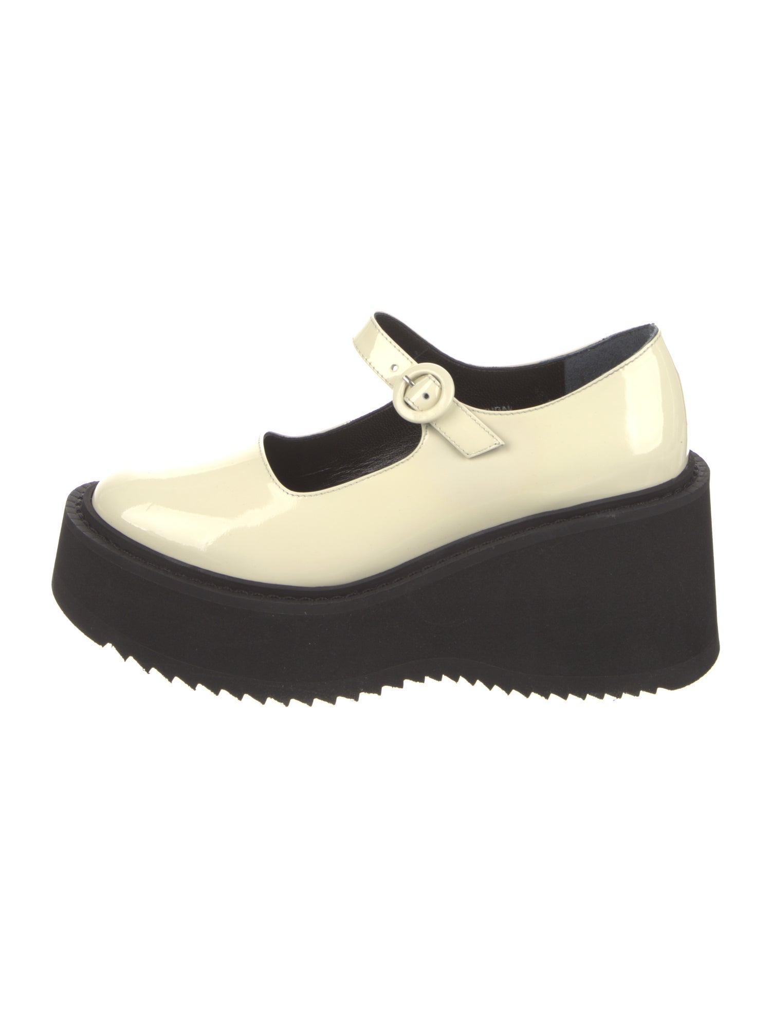 Nicole Saldana Patent Leather Mules