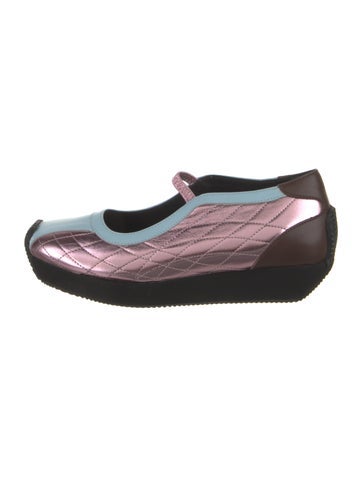 Nicole Saldana Sneakers Leather Colorblock Pattern IT 36 | 6