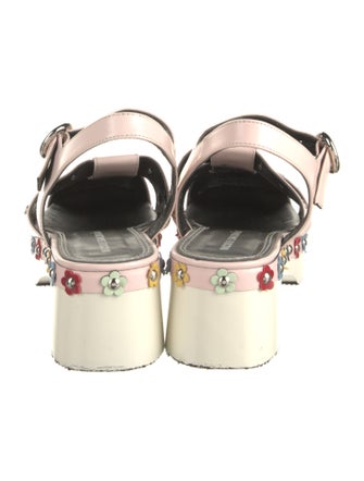 Nicole Saldana Leather Sandals