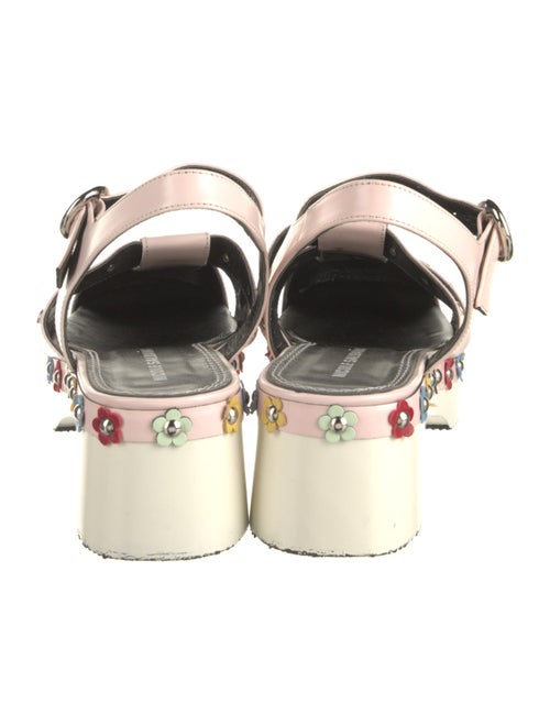 Nicole Saldana Leather Sandals