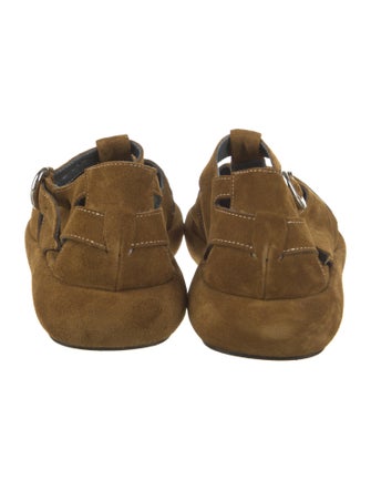 Nicole Saldana Suede Gladiator Sandals