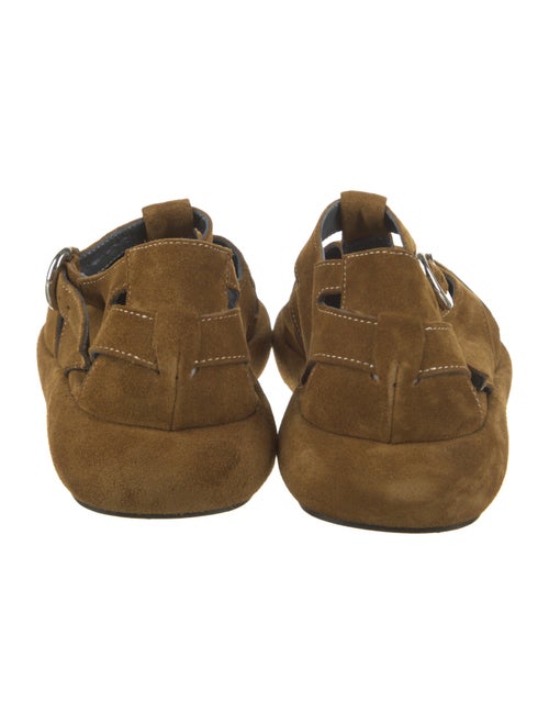 Nicole Saldana Suede Gladiator Sandals