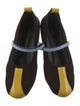 Nicole Saldana Leather Colorblock Pattern Mary Jane Flats