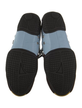 Nicole Saldana Leather Colorblock Pattern Mary Jane Flats