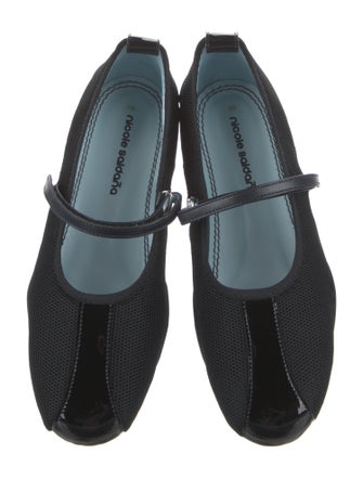 Nicole Saldana Mesh Mary Jane Flats