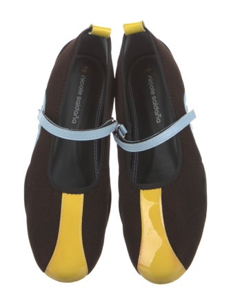 Nicole Saldana Mesh Mary Jane Flats