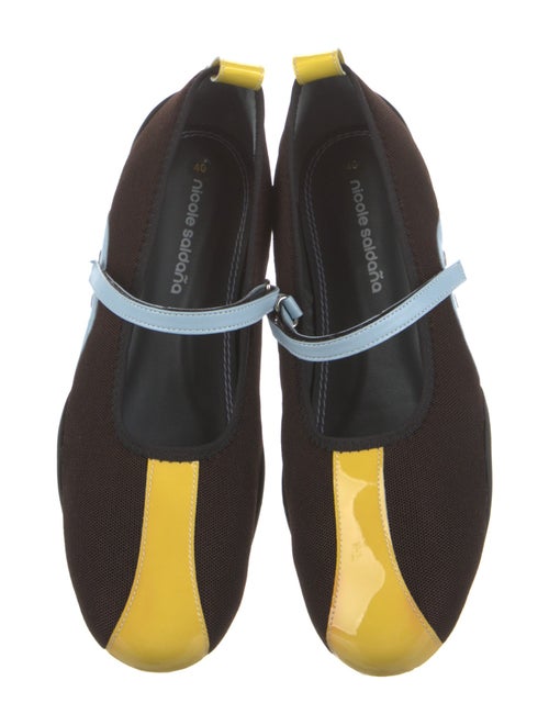 Nicole Saldana Mesh Mary Jane Flats