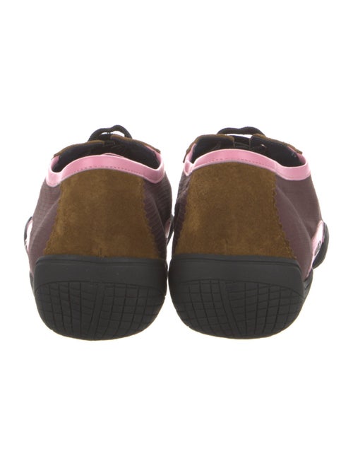 Nicole Saldana Colorblock Pattern Scalloped Accent Sneakers