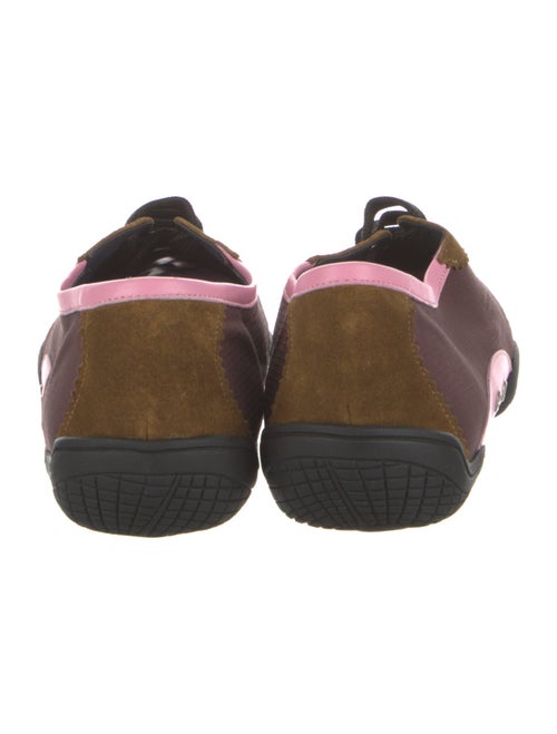 Nicole Saldana Colorblock Pattern Scalloped Accent Sneakers