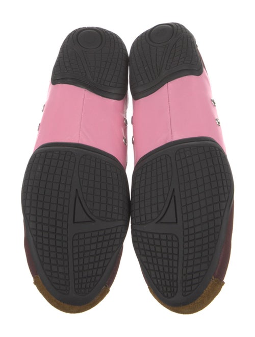 Nicole Saldana Colorblock Pattern Scalloped Accent Sneakers