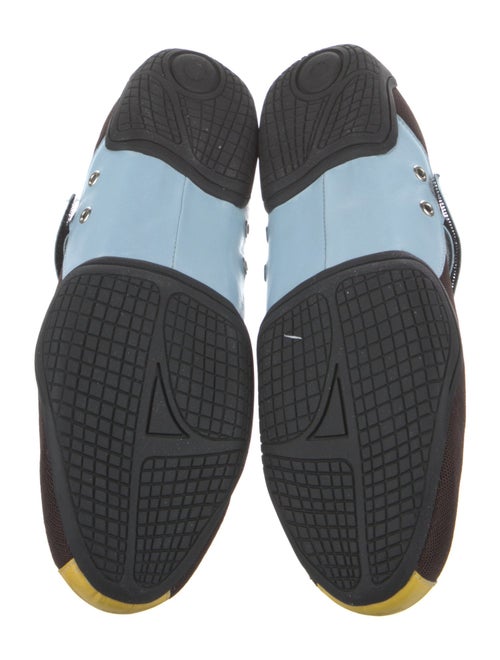 Nicole Saldana Mesh Colorblock Pattern Mary Jane Flats