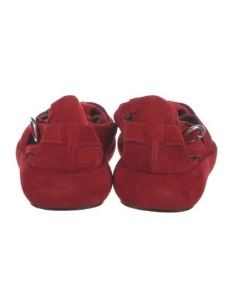 Nicole Saldana Suede Gladiator Sandals