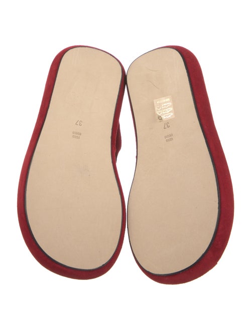 Nicole Saldana Suede Gladiator Sandals