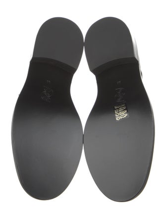 Nicole Saldana Leather Studded Accents Flats