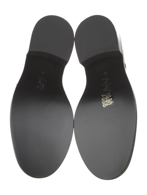 Nicole Saldana Leather Studded Accents Flats