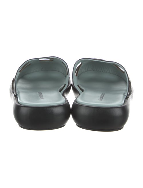 Nicole Saldana Leather Mules